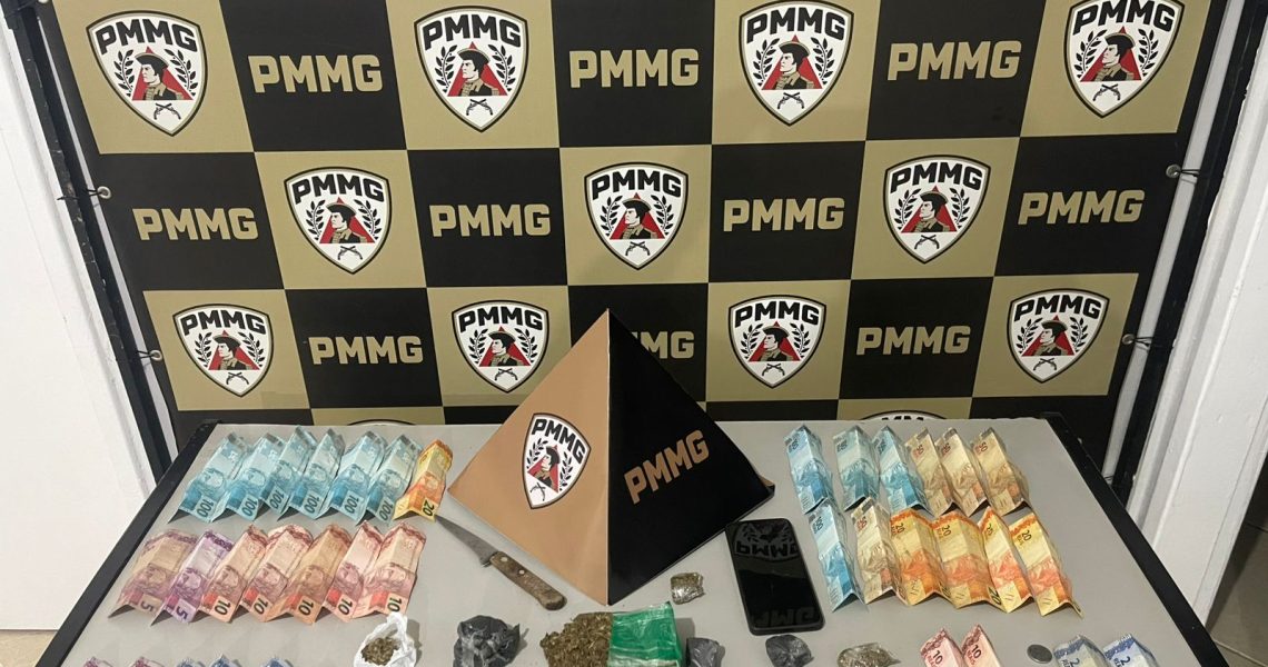 PM prende homem por tráfico de drogas em Fervedouro Mg