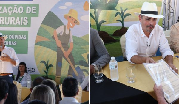 Governo de Minas entrega títulos de regularização de propriedade rural a 140 famílias em Serra Azul de Minas