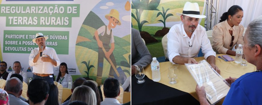 Governo de Minas entrega títulos de regularização de propriedade rural a 140&hellip;
