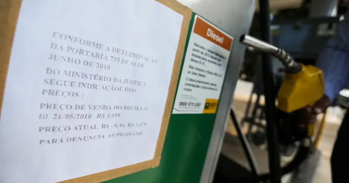 Óleo diesel cai pela 4ª vez em cinco semanas e acumula recuo de 4,5%