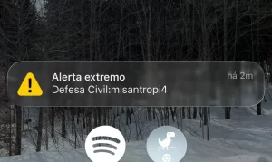 Falso alerta da Defesa Civil atingiu cerca de 30 milhões em 8 estados