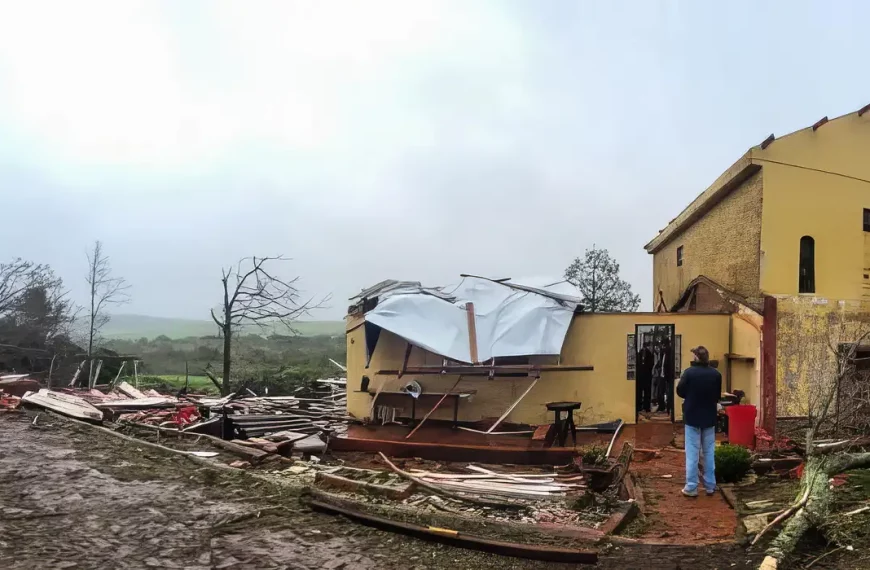 Inmet lança alerta de ciclone extratropical na Região Sul esta noite