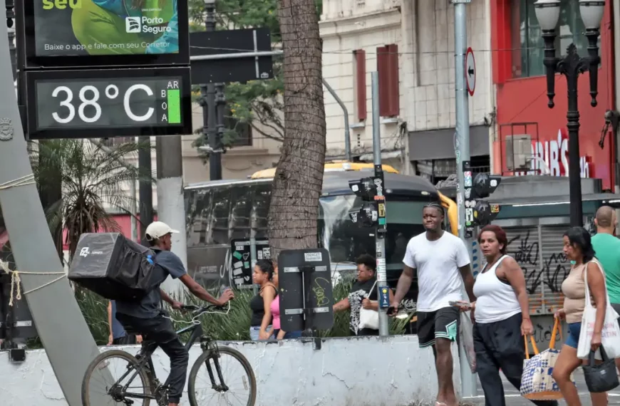 Inmet faz alerta para onda de calor em oito estados do país