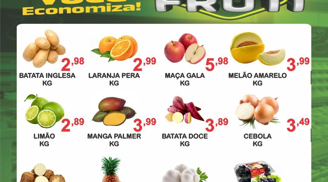 Ofertas do Hortifruti do Mercado Central