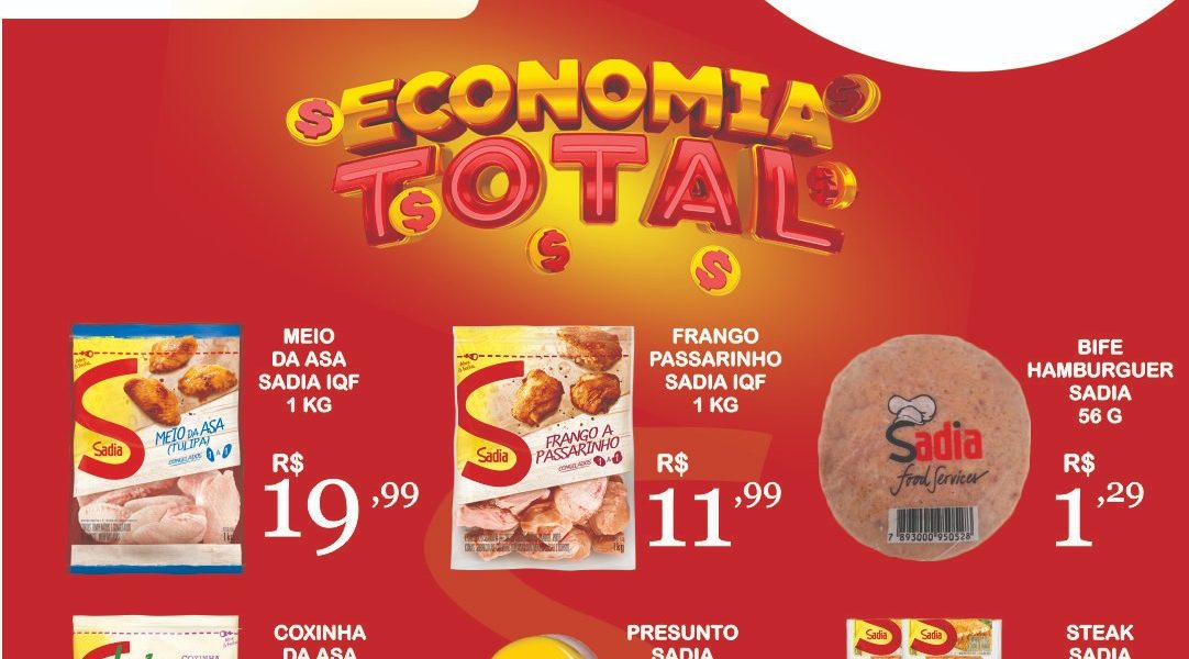 Oferta especial da Sadia no Mercado Central