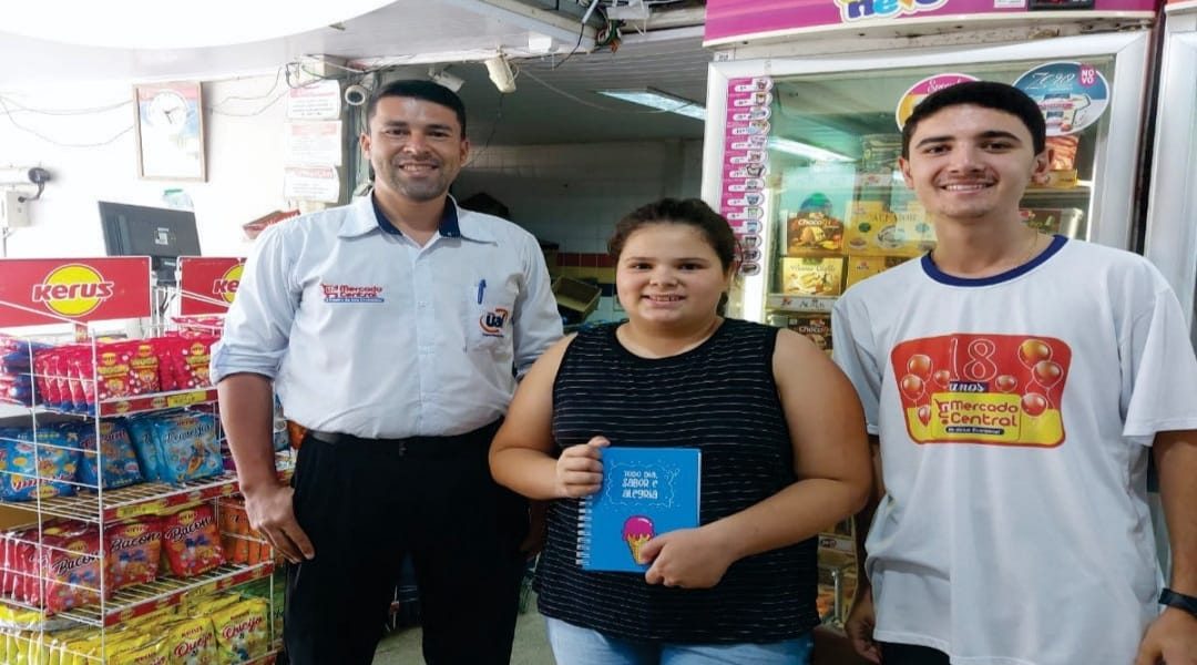 Confiram abaixo a ganhadora da Agenda da Sol & Neve