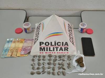 PM combate tráfico de drogas em Eugenópolis