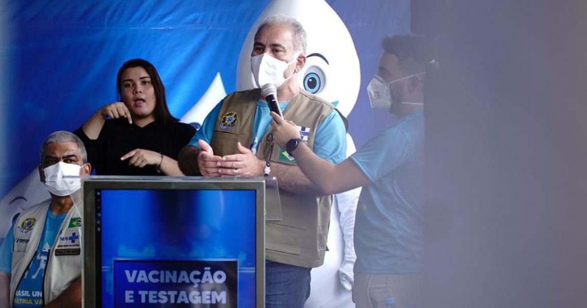 Ministro destaca importância do ciclo vacinal completo contra covid-19