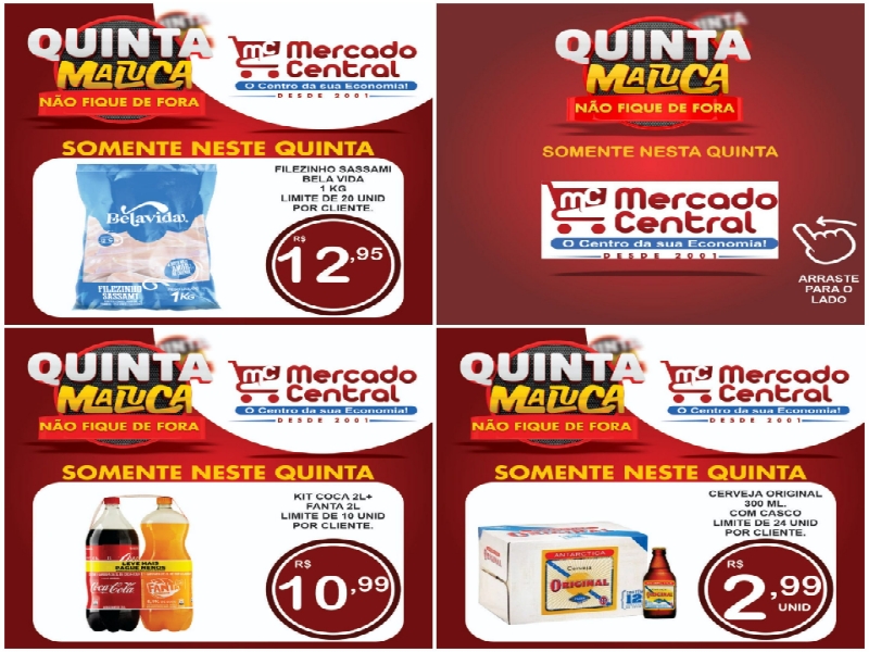 Quinta Maluca no Mercado Central