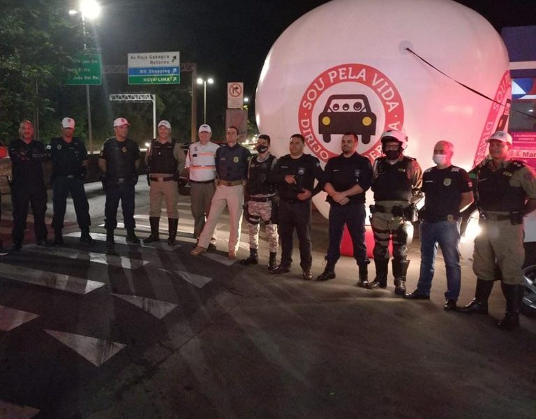 PRF-MG participa da operação integrada sou pela vida