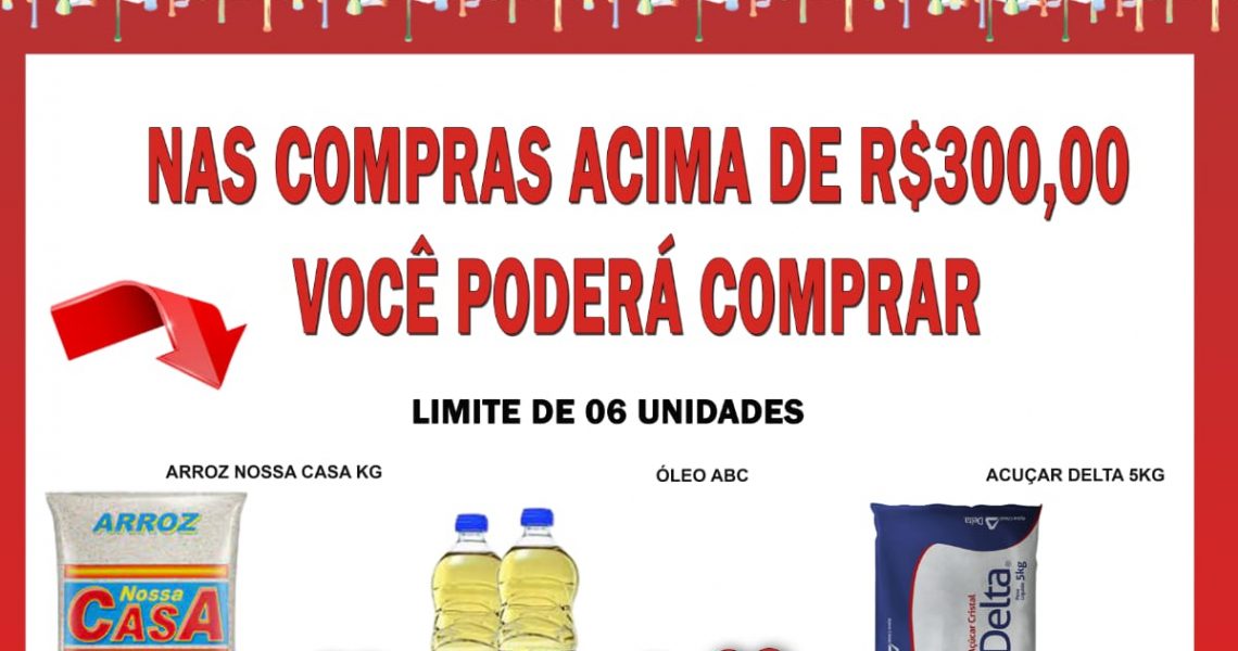 Ofertas imbatíveis pra você encher o carrinho na Feira Livre do Amigão