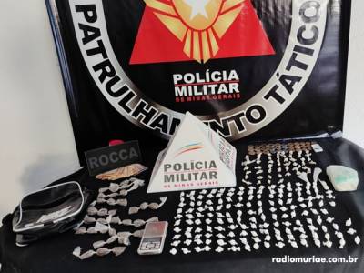 Operação policial no bairro Santa Terezinha resulta na apreensão de grande quantidade de drogas