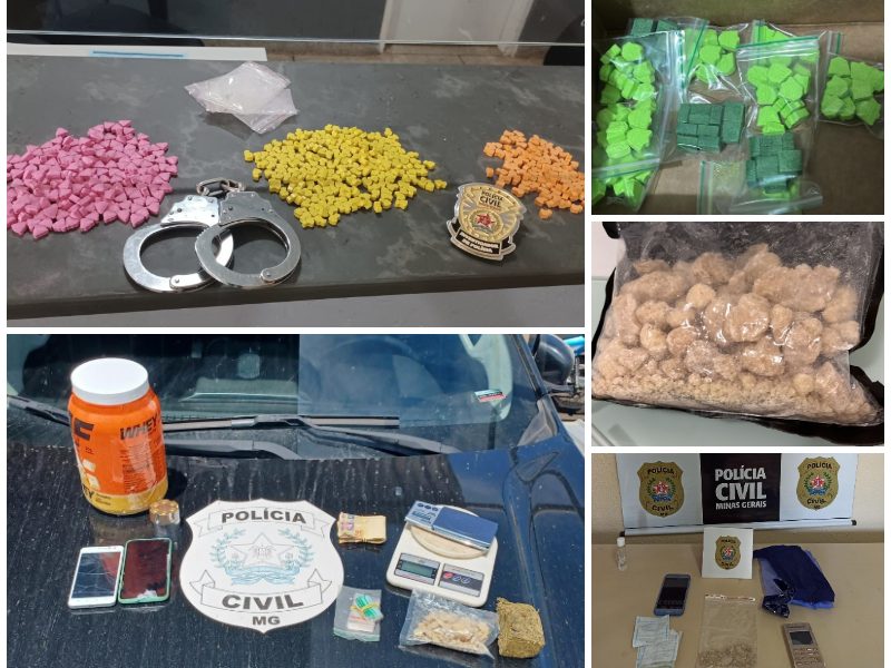 Operação Overdose termina com nove presos por tráfico de drogas