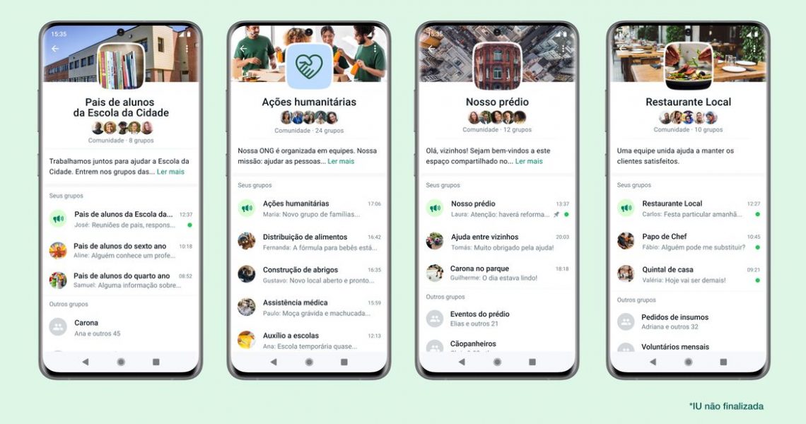 Whatsapp anuncia recurso de comunidades com vários usuários