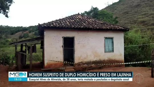Mulher e homem são mortos a pauladas na zona rural de Lajinha