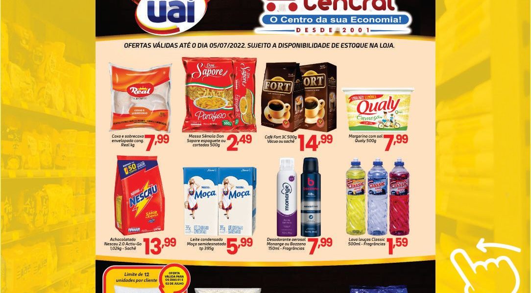 O Encarte do mês de Julho já está liberado no Mercado Central
