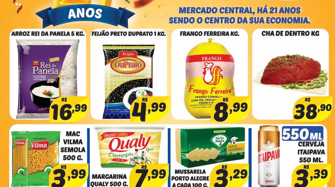 Fim de semana de ofertas no Mercado Central de Miradouro