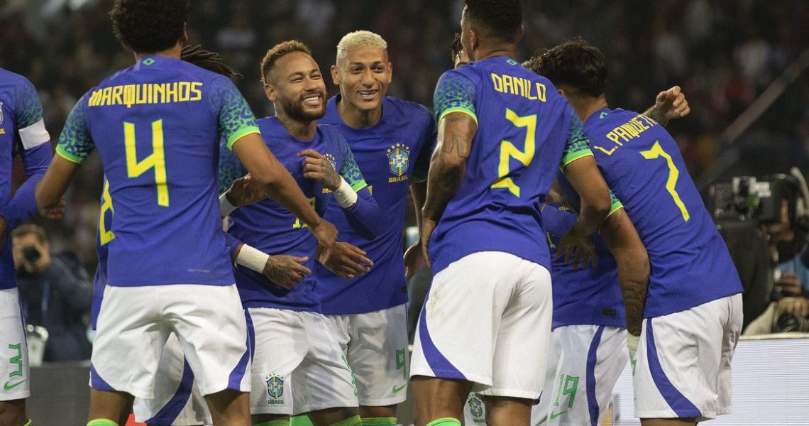 Brasil aplica 5 a 1 na Tunísia, em último amistoso antes da Copa