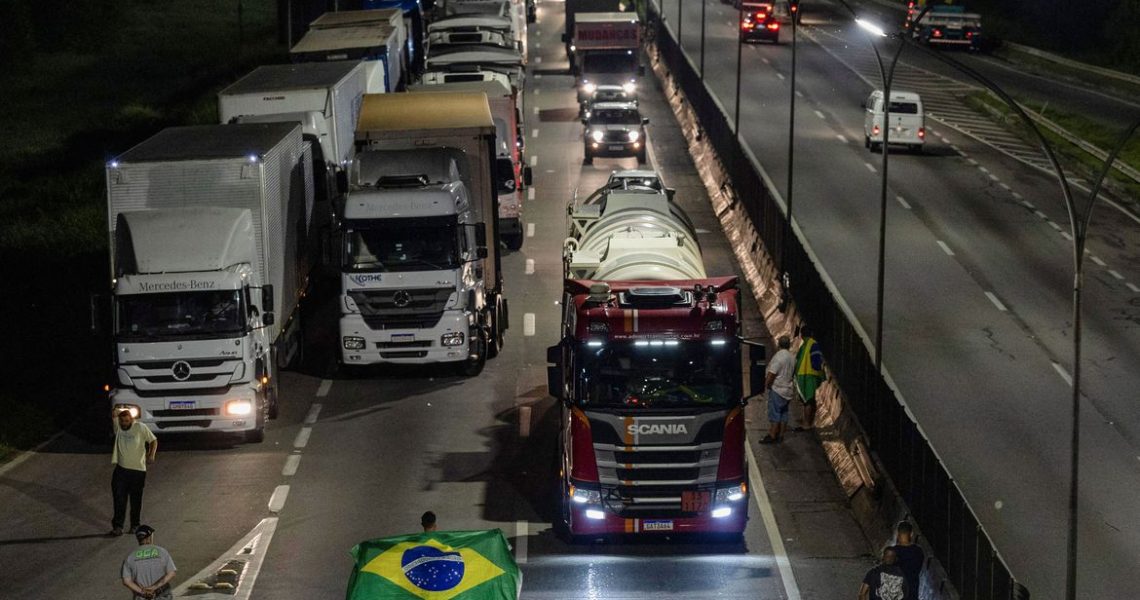 Bloqueios podem afetar transporte de oxigênio para hospitais