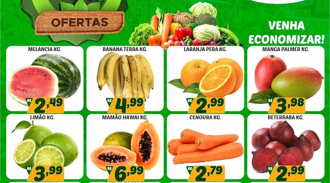 Hortifruti do Mercado Central nesta quarta e quinta feira