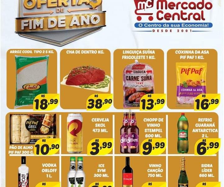 Oferta de Fim de Ano no Mercado Central de Miradouro