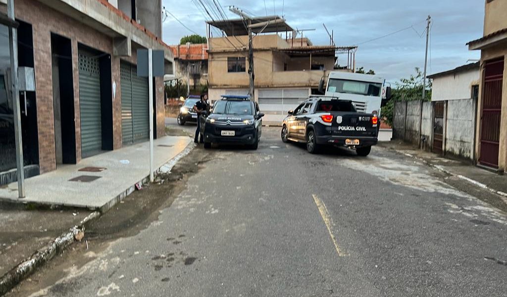 PCMG realiza buscas em Muriaé e prende dois suspeitos por homicídio tentado