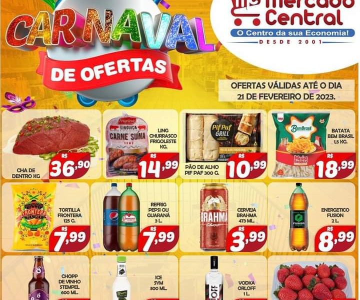 Carnaval de Ofertas no Mercado Central de Miradouro