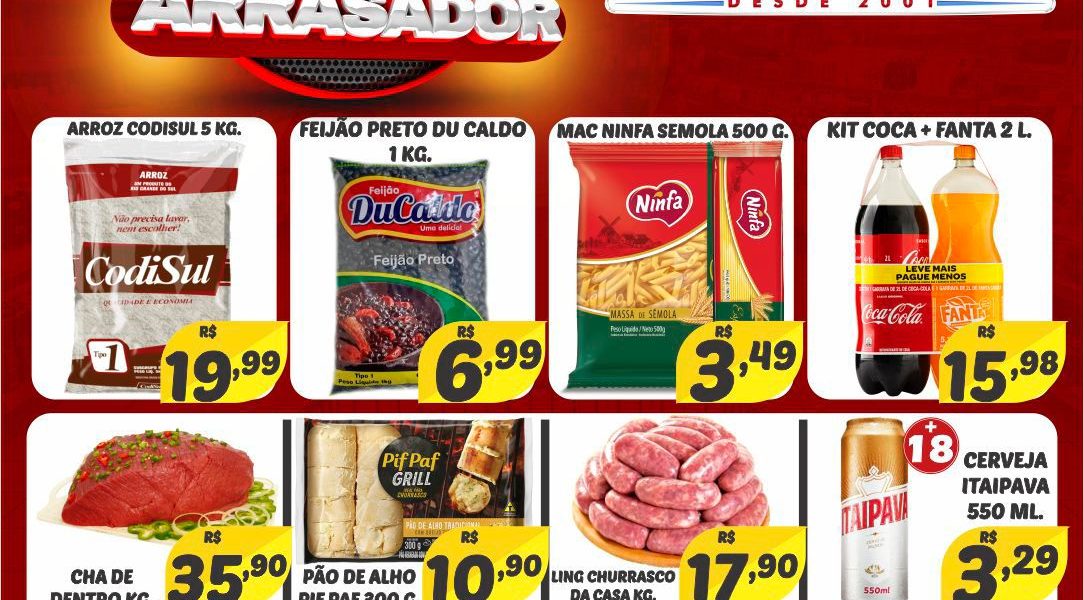 Fim de semana de ofertas arrasadoras no Mercado Central de Miradouro