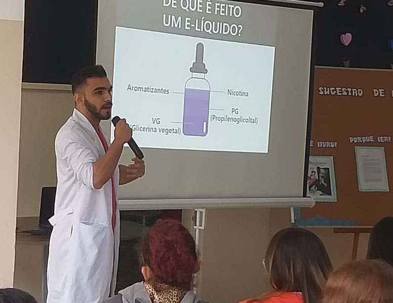 Saúde de Miradouro apresenta palestra aos alunos da EEPAK