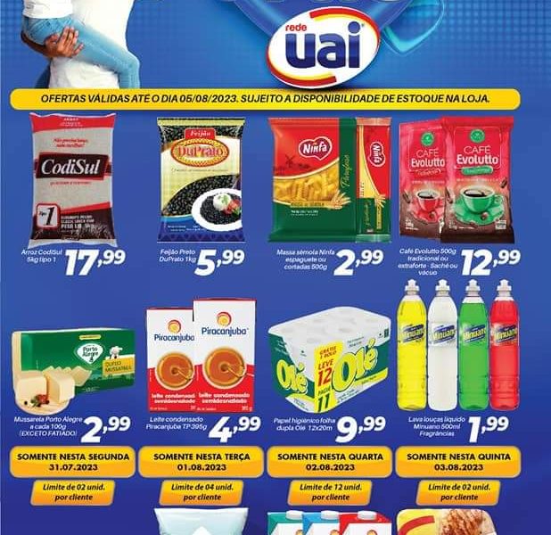 O Encarte do mês de Agosto já está liberado no Mercado Central de Miradouro