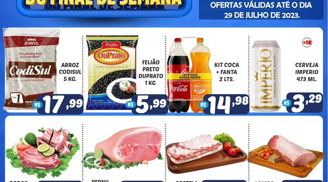 Ofertas imperdíveis do final de semana do Mercado Central de Miradouro