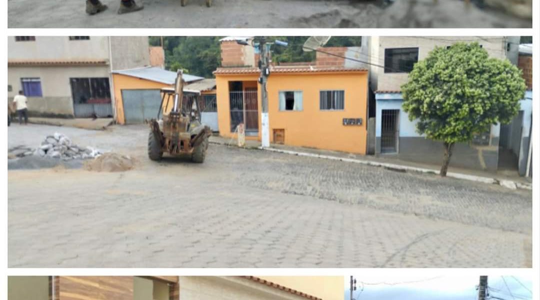 Ruas de Miradouro recebem melhorias com novas pavimentação 