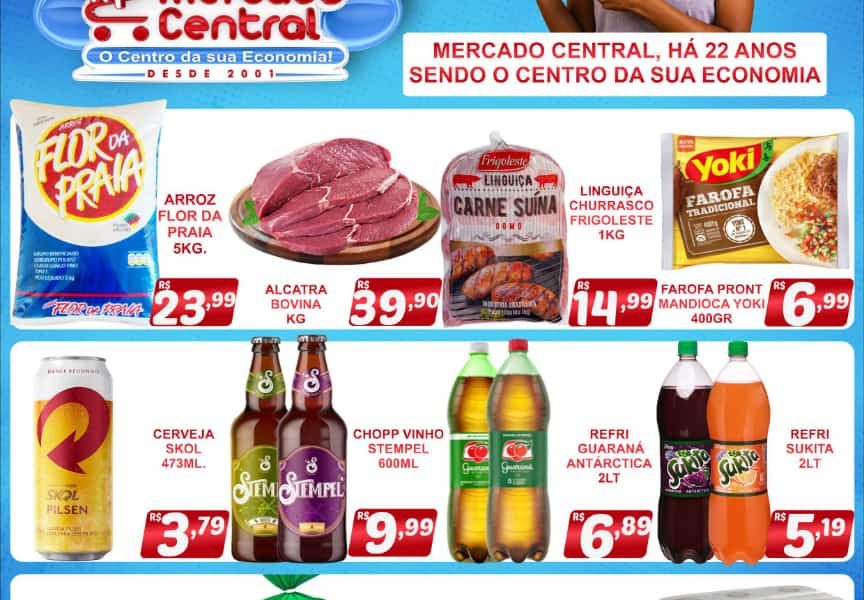 Fim de semana de ofertas no Mercado Central de Miradouro