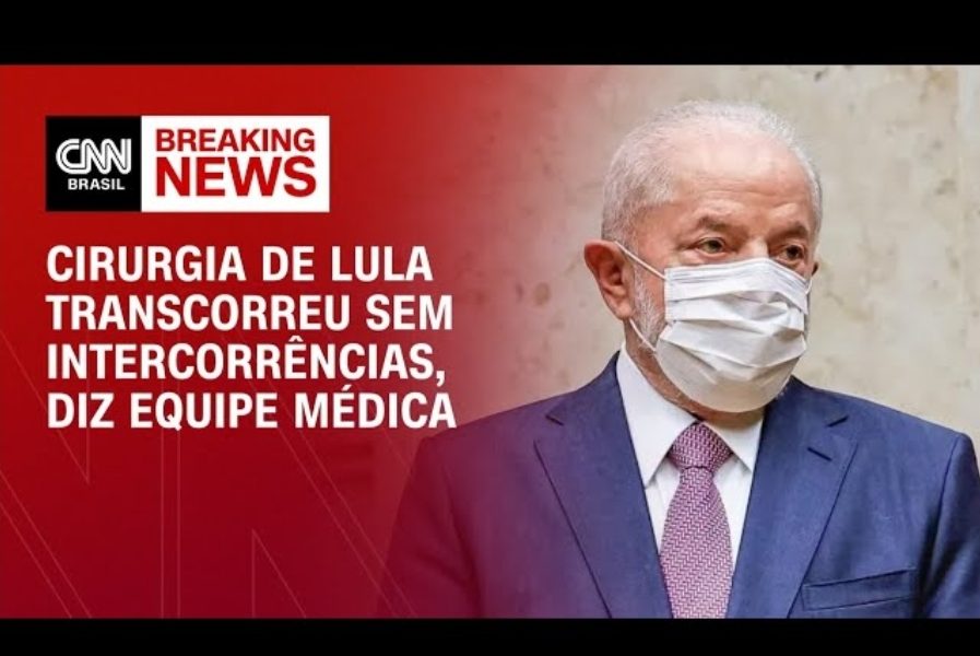 Cirurgia transcorreu normalmente e Lula sairá do hospital andando, diz equipe médica