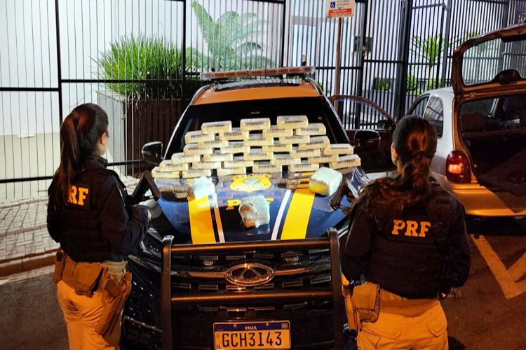 Polícia Rodoviária Federal apreende droga na rodovia Fernão Dias com destino a Muriaé