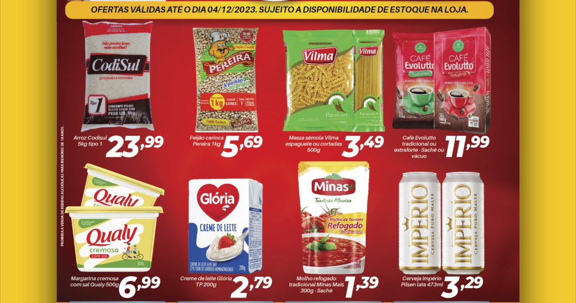 O encarte do mês de Dezembro já está liberado no Mercado Central de Miradouro