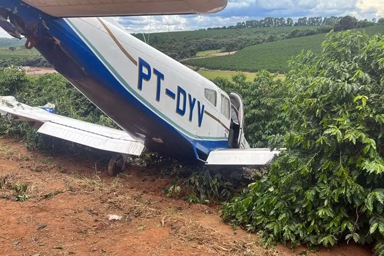 Entenda o que aconteceu com avião que decolou de Muriaé e fez pouso forçado no sul do estado