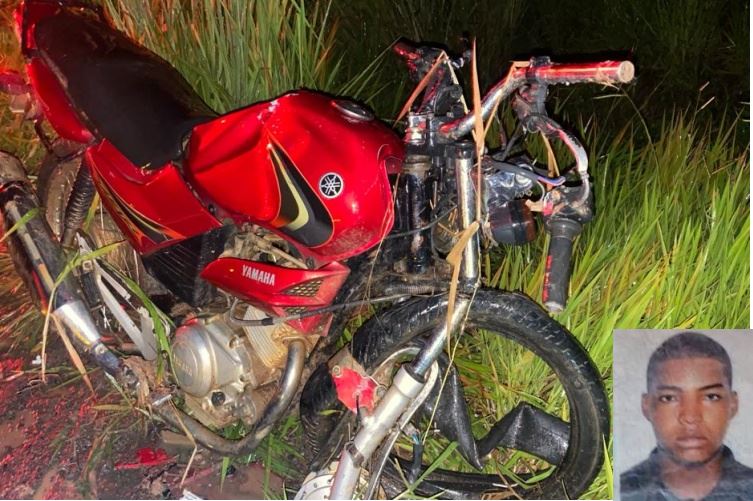 Colisão entre carro e motocicleta mata morador de Barão do Monte Alto