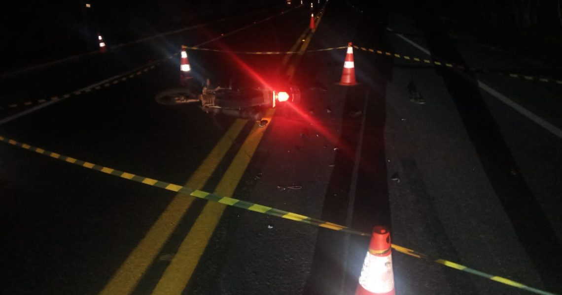 Acidente com 1 vítima fatal no km 803 da BR 116, município de Além Paraíba/MG