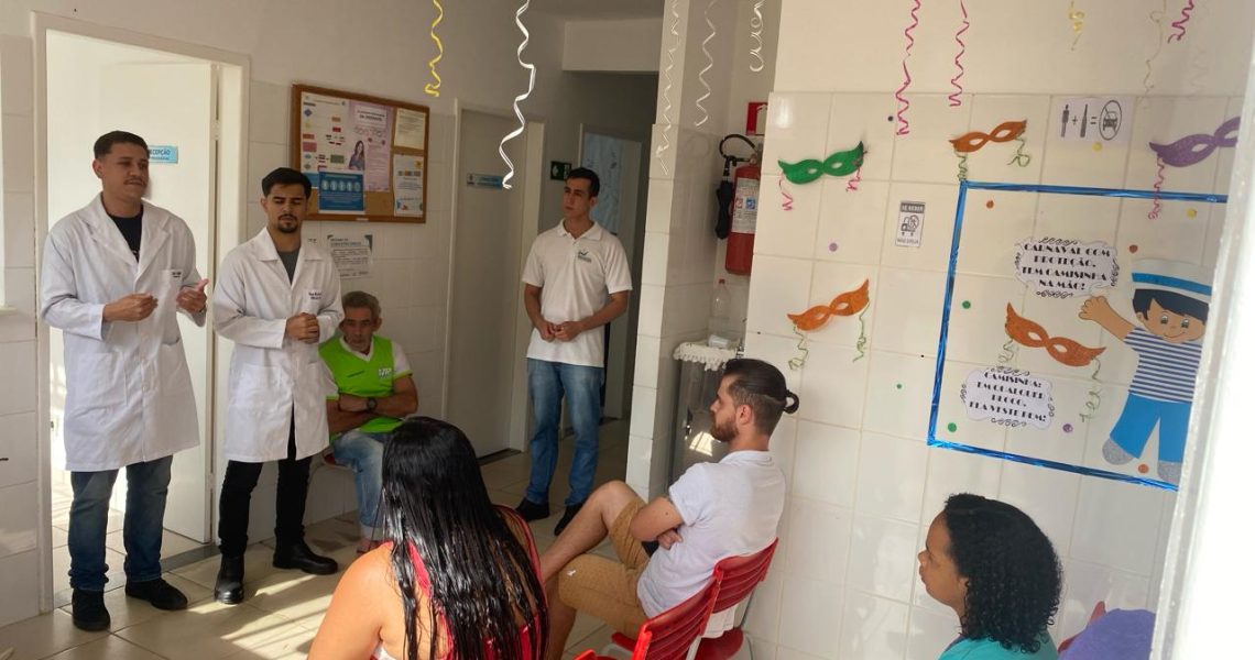 Saúde de Miradouro fala de temas de Carnaval no Distrito de Varginha