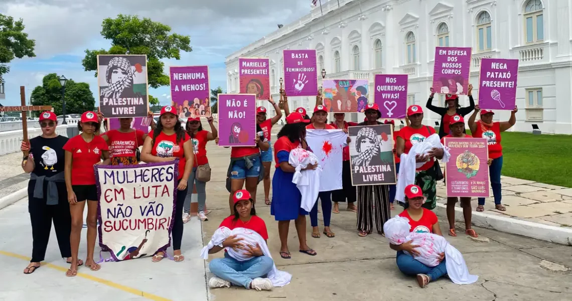 No Norte e Nordeste, mulheres pedem igualdade e fim da violência