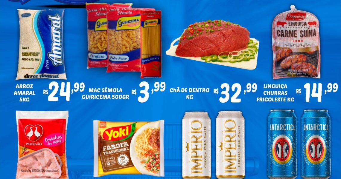 Show de ofertas no Mercado Central de Miradouro