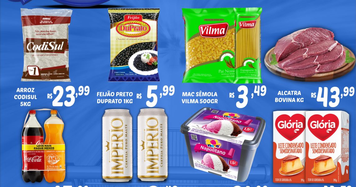 Show de ofertas neste final de semana no Mercado Central de Miradouro