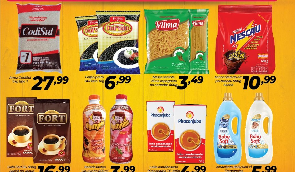 Arraiá de ofertas do Mercado Central de Miradouro