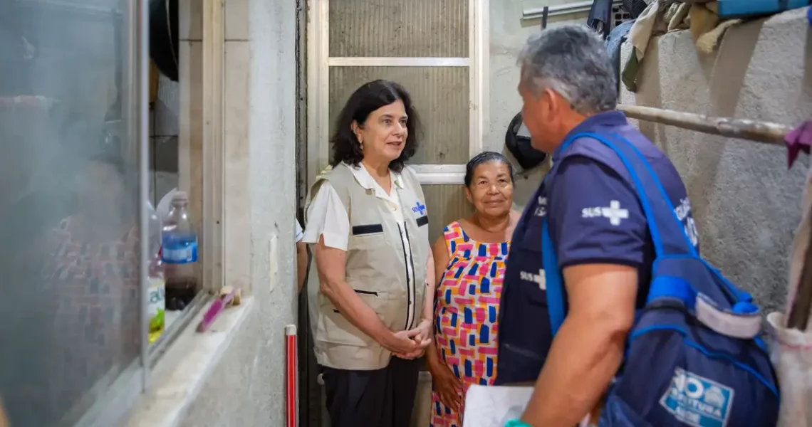 Dia D contra dengue: ministra alerta para prevenção antes do verão