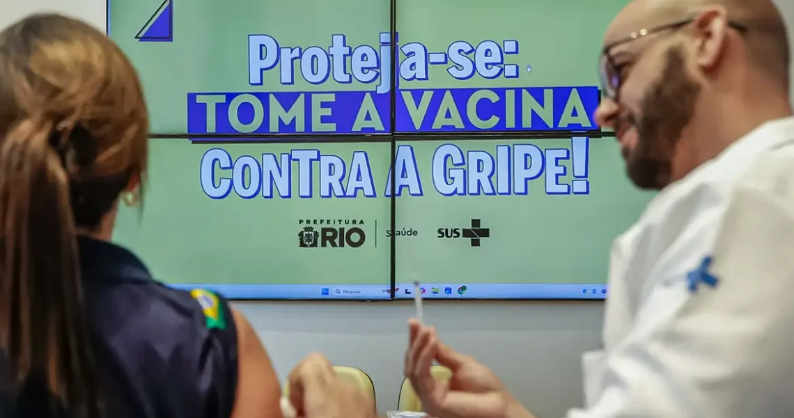 Rio começa campanha contra a gripe