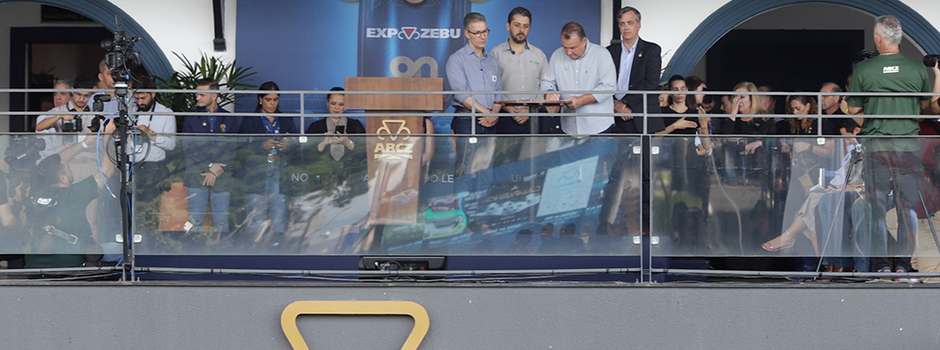 Governador reforça compromisso com a segurança dos produtores rurais em Minas, na ExpoZebu 2025