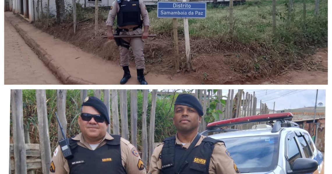 PM de Fervedouro Mg realiza Ação Preventiva em Comemoração aos 250 anos da PMMG