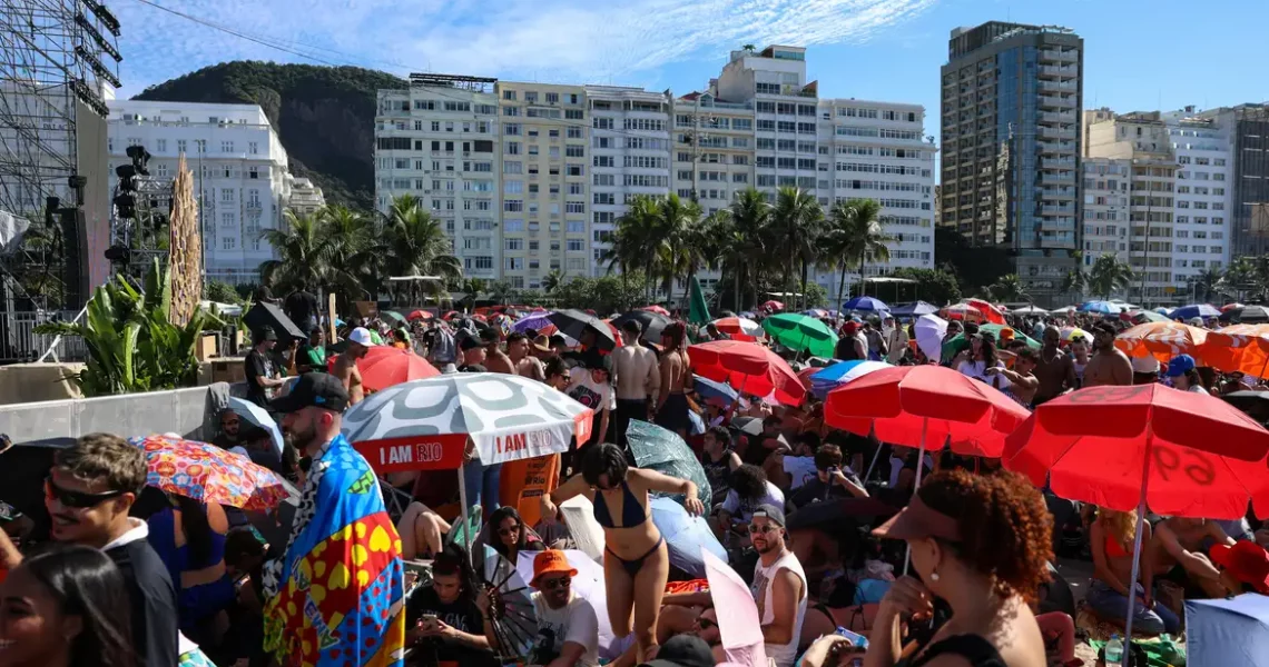 Show de Lady Gaga leva 2,1 milhões de pessoas para Copacabana