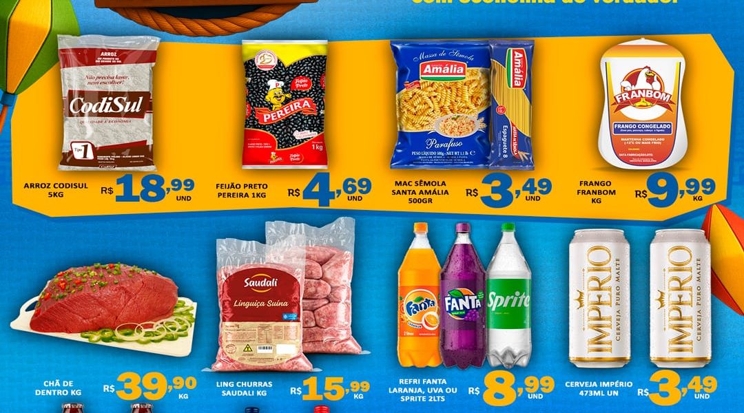São João de ofertas no Mercado Central de Miradouro